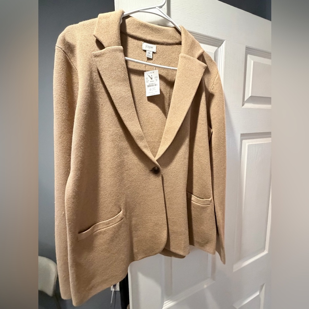 J. Crew Women's Camel Blazer